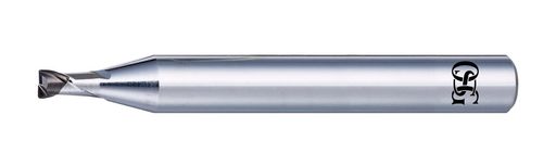 オーエスジー 2枚刃小径CBNラジアスエンドミル 外径2mm 全長50mm 刃長1.2mm シャンク径6mm CBN-SXR 2xR0.1x5(8526241)|アクアデイリーストア