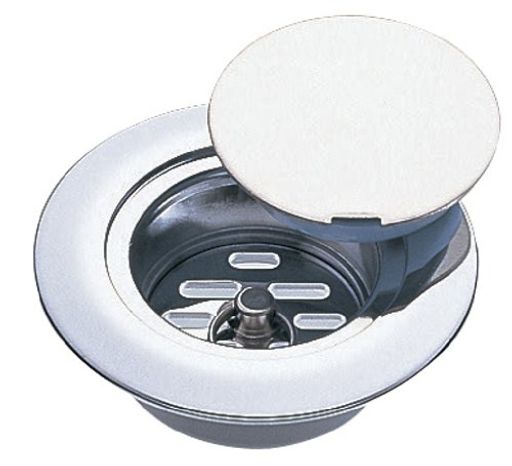 SANEI(サンエイ)【2階建てバス用洗い濯ぎ口】呼び65VP・VU煙管兼用H521-2-65