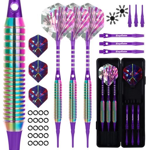 楽天市場】MageRabbitソフトダーツセット3本電子ダーツボード対応摩擦
