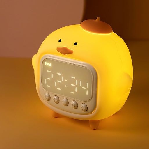 RAKSONICテーブルランプ授乳ライトルームライト目覚まし時計間接照明常夜灯ルームライト充電式LEDランプ可愛い睡眠のお保育園用寝室リビングルーム用子供男の子女の子贈り物(アヒル) 4,747円