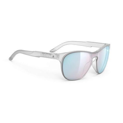 [RUDYPROJECT] サングラス サウンドシールド アイスシルバーマット/マルチレーザーオスミウム レンズ幅:127mm｜アクアデイリーストア