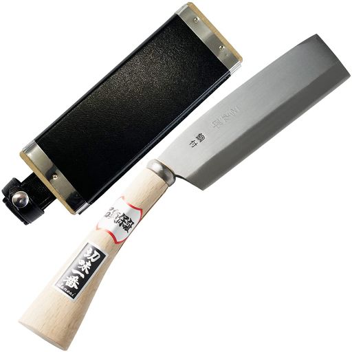 三五郎サヤなた165mm国産日本製新潟県三条製雑木や枝払いにキャンプ・アウトドアに錆びにくい磨き仕上げ