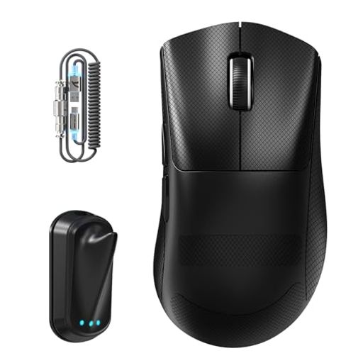 ATTACKSHARKV8ゲーミングマウスNordic54L15PAW3950MAX検知器超軽さ59g足し加えるさし引く3g42000DPI/50ユニット微合わせる三繋ぎ合わせる流行り物(有線/Bluetooth/2.4G)双8K調査報告単位料金