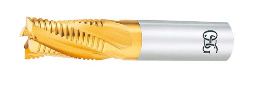 オーエスジーTiNコートハイスタフニックゴールドエンドミルショート形外径50mm全長177mm刃長75mmシャンク径42mmTFGS50(88650)