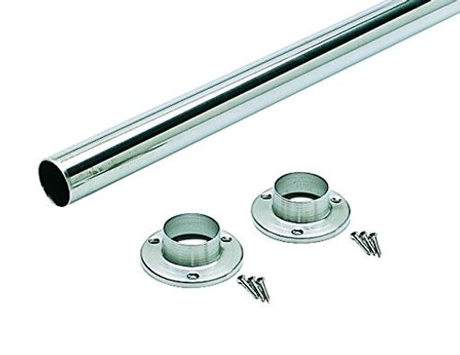 南海プライウッド収納金具ハンガーパイプセットCシルバーφ32L\u003d1400mmHPC-M32-1400