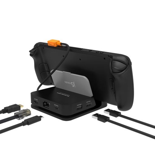 j5create USB-C 6in1 スマホ & ゲーム機 ドックスタンド Switch 2 ドック &ndash; 4K@60Hz HDMI出力 5Gbps高速転送 USB-A*2 USB-C*1 1000Mbpsイーサネット 100W PD対応 遅延なし｜アクアデイリーストア