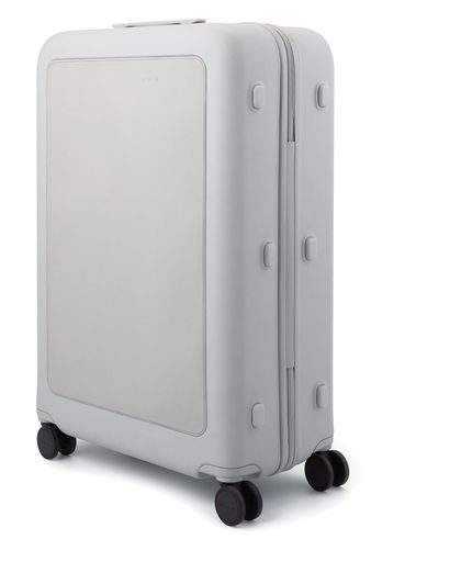 [モルン]スーツケースキャリーケース大型TSAロックファスナータイプダイヤル式Large92L預け入れストーン