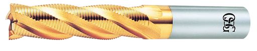 オーエスジー TiNコートファインピッチハイスラフィングエンドミルロング形 外径20mm 全長141mm 刃長75mm シャンク径20mm EX-TIN-RELF 20(88420)|アクアデイリーストア