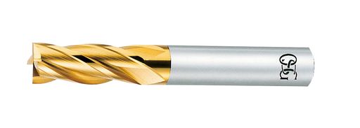 オーエスジーTiNコート多刃ハイススクエアエンドミルショート形外径48mm全長165mm刃長75mmシャンク径32mmEX-TIN-EMS48x32(88288)
