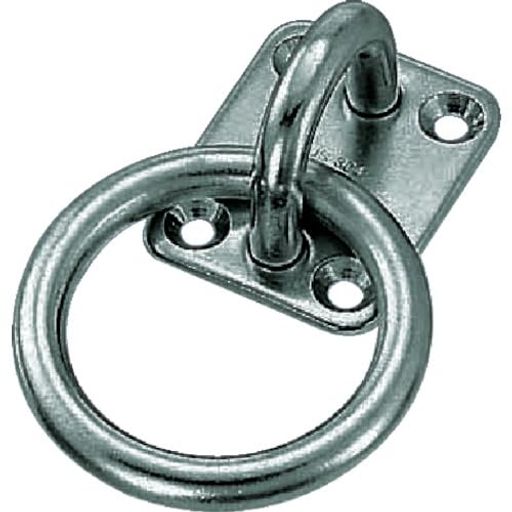 TRUSCO(トラスコ)丸カンプレートステンレス製6mm(1個\u003d1袋)TMP-6x20個【ケース販売】