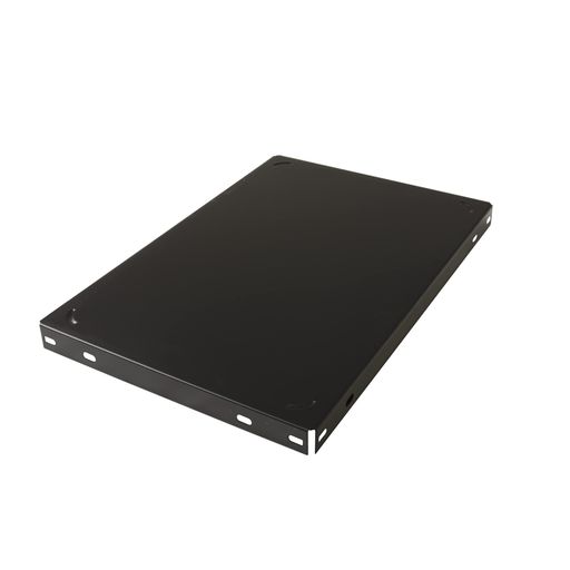 スチールラックのキタジマカラー棚板4枚入450x300黒