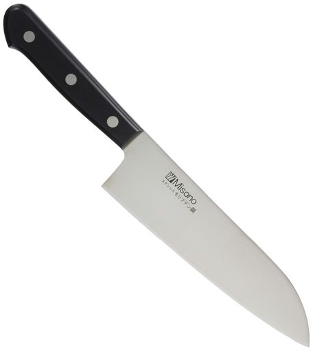 ミソノ(Misono)モリブデン鋼三徳庖丁(ツバナシ)No.683/16cm