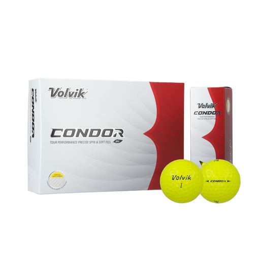 Volvik ボルビック CONDOR コンドル イエロー(12個入)1ダース｜アクアデイリーストア