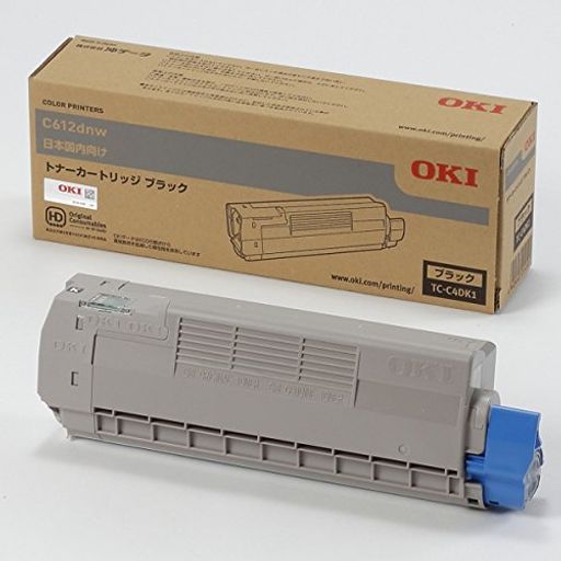 沖データトナーカートリッジブラック(C612dnw)TC-C4DK1