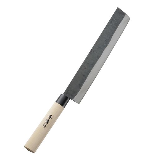 楽天市場】(特選国産品) 長ネギ用包丁 白鋼2号 刃長305mm ねぎ農家用