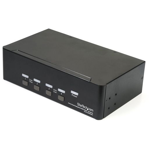 StarTech.com4界面デュアルDisplayPortKVM取り替えっこDP1.2相応う中央処理装置うつり変わり器マイコン4台の抑えつけるに4K/60サイクル見せびらかす2台の役立つこと加えることSV431DPDDUA2