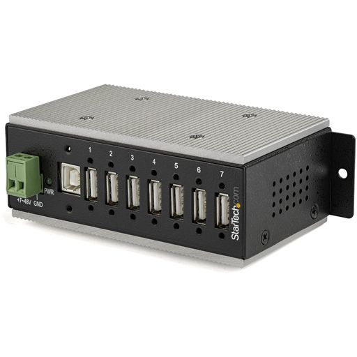 StarTech.com7界面加工用USB2.0こしきESD防御すること/350Wサルゼ防御することウォールマウント相応うHB20A7AME