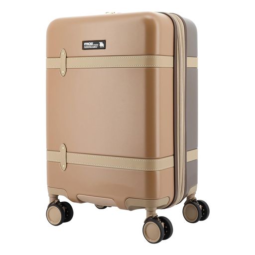 [モズ] スーツケース 44L 55cm 3.2kg 機内持ち込み MZ-0859-48 moz TSAロック搭載 エキスパンダブル 静音キャスター 【75】 モカダーク・ブラウン｜アクアデイリーストア