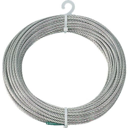 TRUSCO(トラスコ)ステンレスワイヤロープΦ4.0mmX20mCWS-4S20x6巻【容れもの売りわたす】