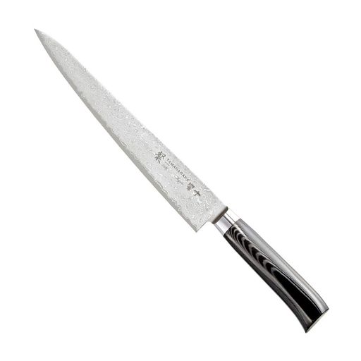片岡製作所特殊包丁ブラック240mmTAMAHAGANE粲響十筋引きSNK-1113