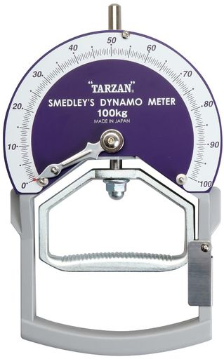 秦運動すること具実業(HataSprtingGoods)TAZANスメドレー型握力計100kg103-SA