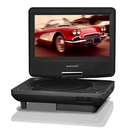 楽天市場】GAUDI 15型ワイド ポータブルDVDプレーヤー GPD15B1BK (F