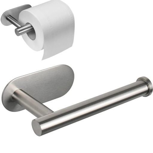 楽天市場】ステンレス製！業務用トイレットペーパーホルダー横2連