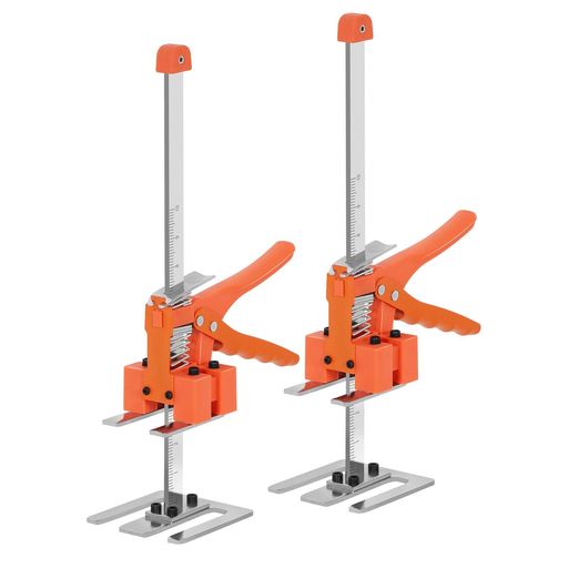 KELIXUハンドリフティングツールジャッキ労力節約アームジャック2個セット最大260mm昇降可耐荷重75kg精密ロケーター修理用構築ツール省力化アーム多機能高さ調整リフティング器具キャビ…