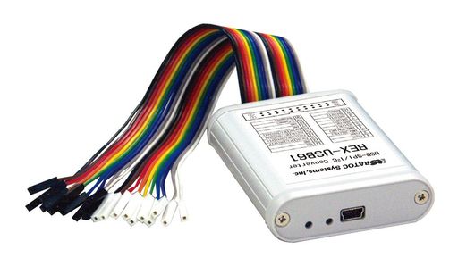 ラトックシステム SPI/I2C プロトコール エミュレーター REX-USB61 ばら線 ありがた味 寄託図書館