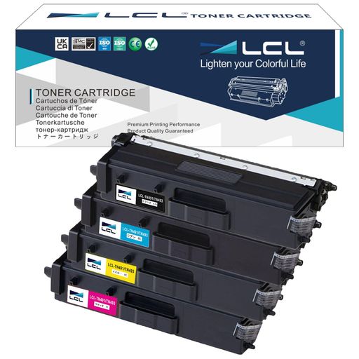 LCLBrother用茶飲み友だち用TN-491TN-493大電気容量取り替えっこトナーカートリッジ(4色セットブラックシアンマゼンタイエロー)相応う機種:MFC-L8610CDWMFC-L9570CDWHL-L8360CDW