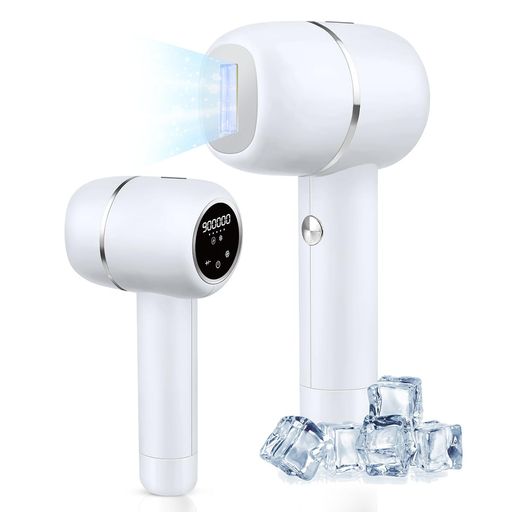 脱毛器【2025年夏新販売】だつもうき脱毛器サロン級ハイパワー冷感機能付き痛くない約90万回メンズ髭vio対応腕足全身5段階調節自動手動モード切替男女兼用家庭用脱毛器コンパクト(ホワ…