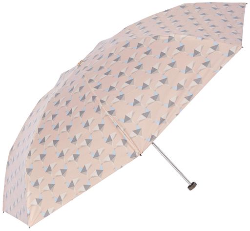 [ムーンバット]KOKoTi(ココチ)日がさ日がさ晴雨兼用コウモリ傘折りたたみ傘澱がみ透かし彫り柄オシャレ愛くるしいレディース差し上げ物【遮熱・遮光・UV覆いかぶせる・炭素骨・軽さ・超撥水】ペールオレ…