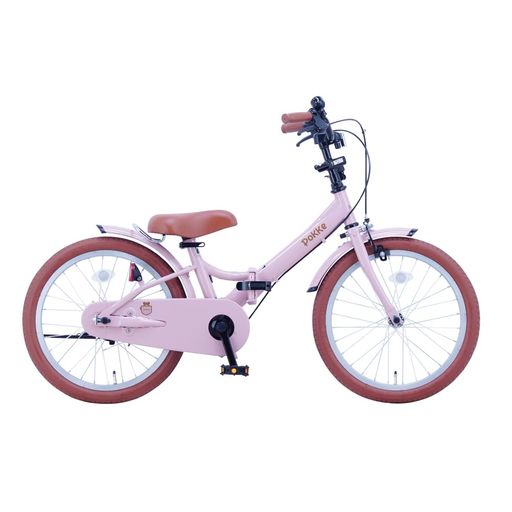 サカイサイクル(SAKAI CYCLE) ポッケ・フォールディング 自転車 幼児 子供用 キッズバイク 補助輪なし 折りたたみ 18インチ FBG18PK ピンク｜アクアデイリーストア