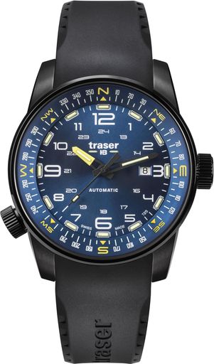 [トレーサー]TRASERウオッチ機械類式自動小銃巻P68PathfinderAutomaticBlue109742