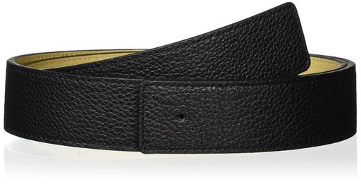 [マスターバニー] ユニセックス ベルト 35mmレザーベルト帯 全長110cm、幅35mm / 758-3182301 010_ブラック FR｜アクアデイリーストア