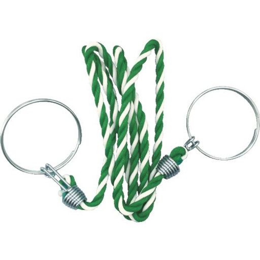 TRUSCO(トラスコ)コーン用ロープ標識緑x白12mmx2mTCC-35x10本【ケース販売】 10,061円