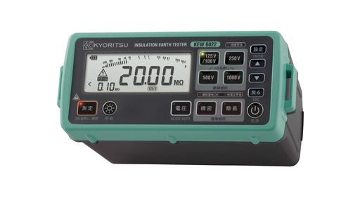 共立電気計器 デジタル絶縁/接地抵抗計 KEW 6022LA｜アクアデイリーストア