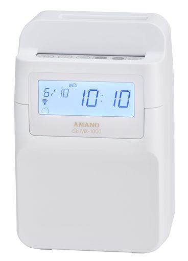 AMANO勤番記録時計MX-1000