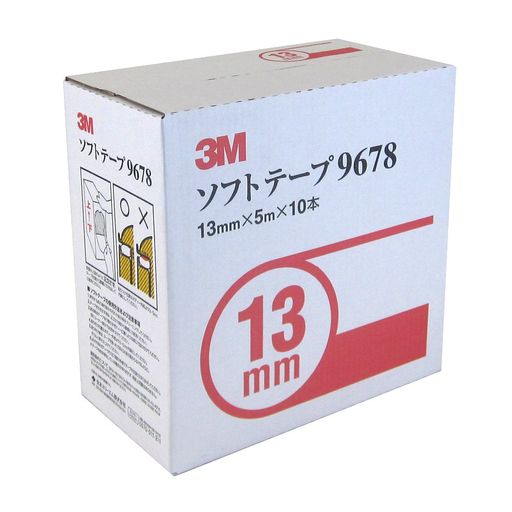 3M9678ホンブルグ帽磁気テープ13MmX5M10本入