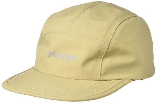 [Marmot(モルモット)]旗がしら雨合羽吸水速乾UVCUT(UPF50+)フルシームシーリングタフタシームレスジェットキャップ/taffetaseamlessjetcapTSSUB212ベージュ57‐59珊