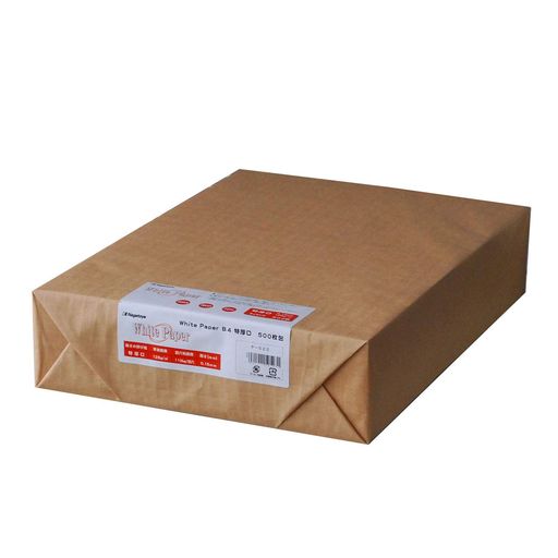 長門屋商店 ホワイトペーパー B4 特厚口 500枚 ナ-523〔0360523〕|アクアデイリーストア