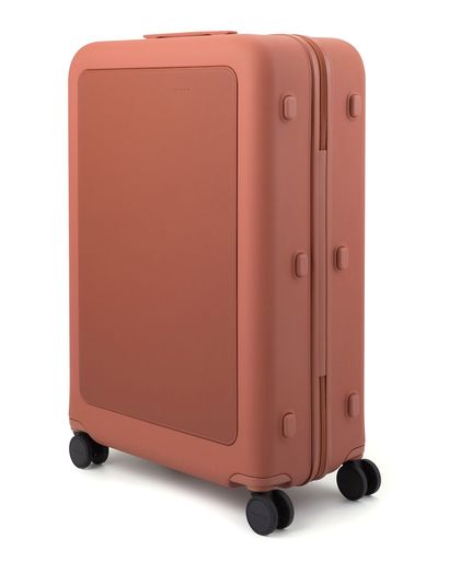 [モルン]スーツケースキャリーケース大型TSAロックファスナータイプダイヤル式Large92L預け入れテラコッタ