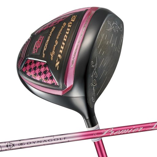 ダイナゴルフ超高反発ダイナミクスフェミーナプレステージドライバープレミアライトレディシャフト仕様13.5度Lゴルフプライド25gグリップ装着 35,134円
