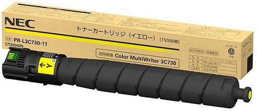 NECPR-L3C730-11トナーカートリッジ(黄色)