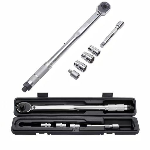 STEELMIGHTトルクレンチ28-210N.m車タイヤ交換差込角12.7mm(1/2インチ)ラチェット17/19/21mmソケット1/2インチエクステンションバー125mm1/2右向き矢印3/8変換アダプター精度プラスマイナス4%収納ケー…