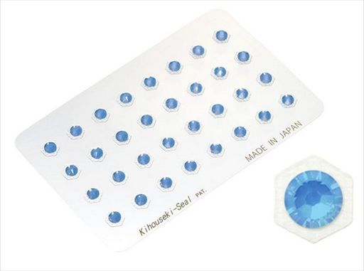 耳つぼジュエリー PowerJewelry スワロフスキー(大) 32個入 オパール/10月誕生石カラー TS32P-10｜アクアデイリーストア