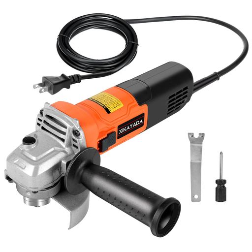 XIKAYADAレコード盤粉砕機100粍吊りひも式6上がり段変速900W・9A豪然たる切りおとす/みがき上げる/摩滅バリ取り境界線の外側仕上錆落とし等当てはめる電動粉砕機