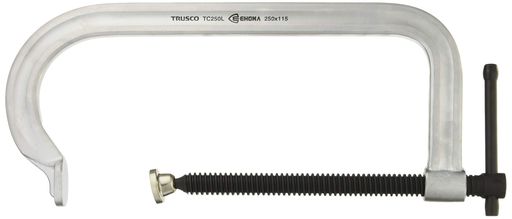 TRUSCO(トラスコ)シャコ万力(ロングタイプ)口開250mmアゴ深さ115mmTC-250L