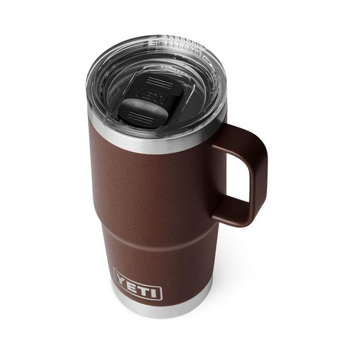 YETI(イエティ)Rambler20オンストラベルマグステンレススチール無意味さ断熱ストロングホールド蓋付き添い人ウェットランドブラウン
