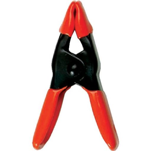 TRUSCO(トラスコ)スチール製スプリングクランプ口開15mmTSC-50Sx50個【ケース販売】